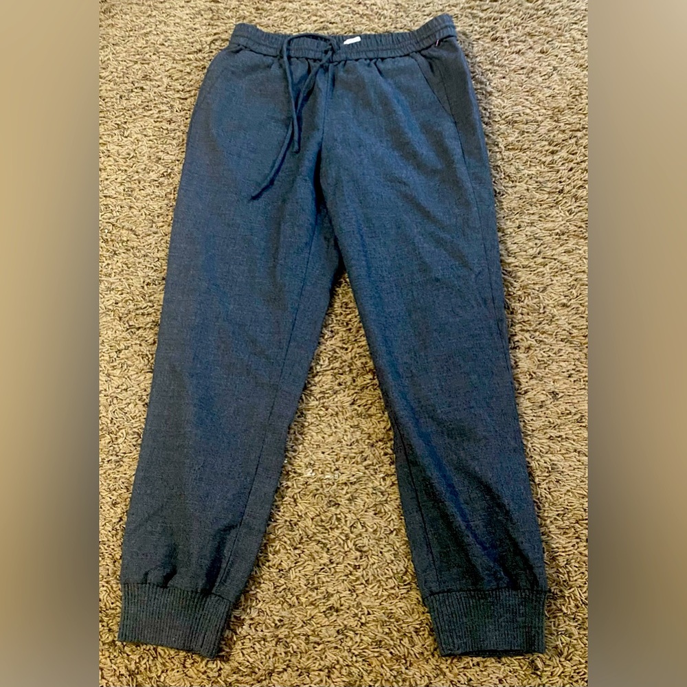 Women’s J Crew Stretch Pants Gray with 2 Back Pockets Size 2